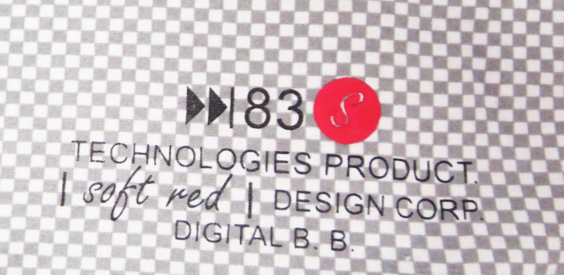 Buzo de Algodon Frizado Estampado Cuadrille