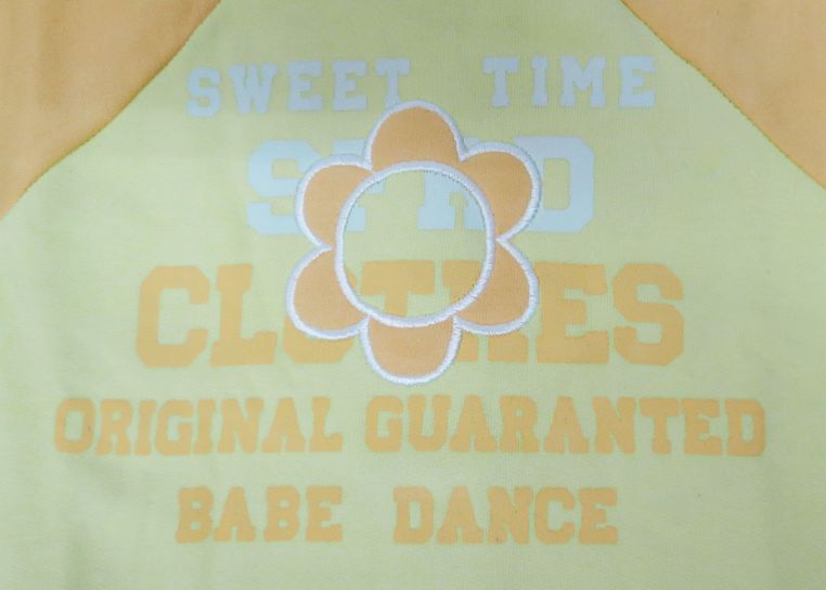 Buzo de Algodon Frizado Bordado Flor