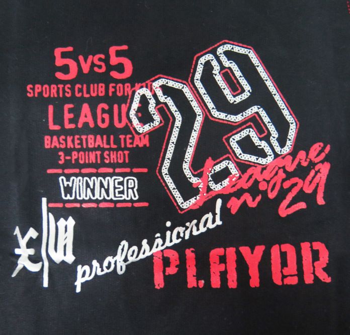 Buzo de Algodon Frizado Estampado 29 Metalico