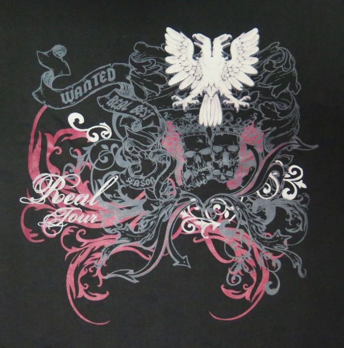 Buzo de Algodon Frizado Sin Capucha Estampado Aguila Calavera