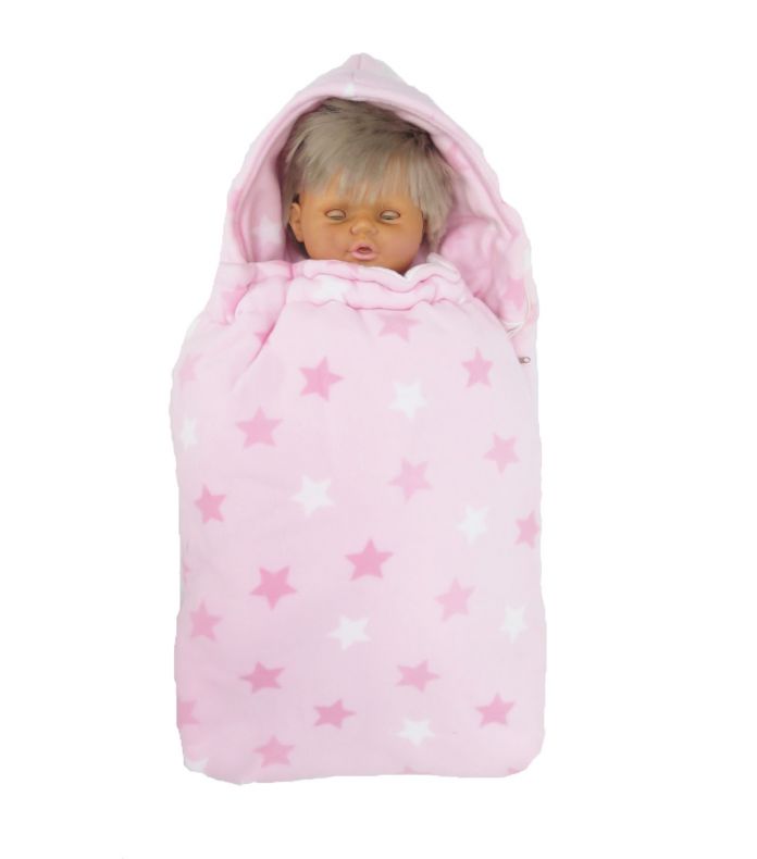 Portaenfant Polar con capucha Diseño de Estrellas