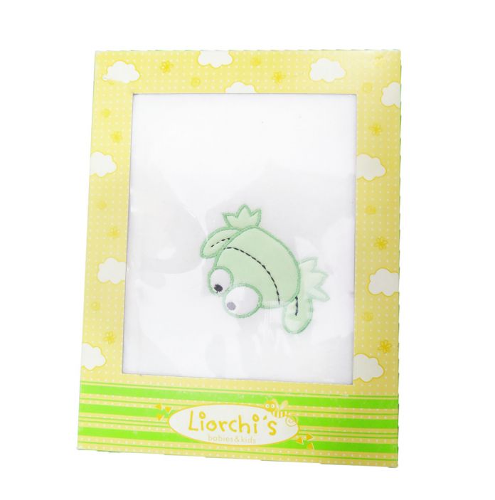 Liorchis Manta polar con aplique de Rana