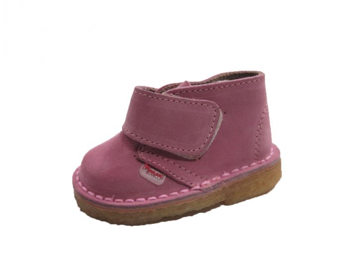 Bota Desierto Velcro Gamuza Goma Crepe
