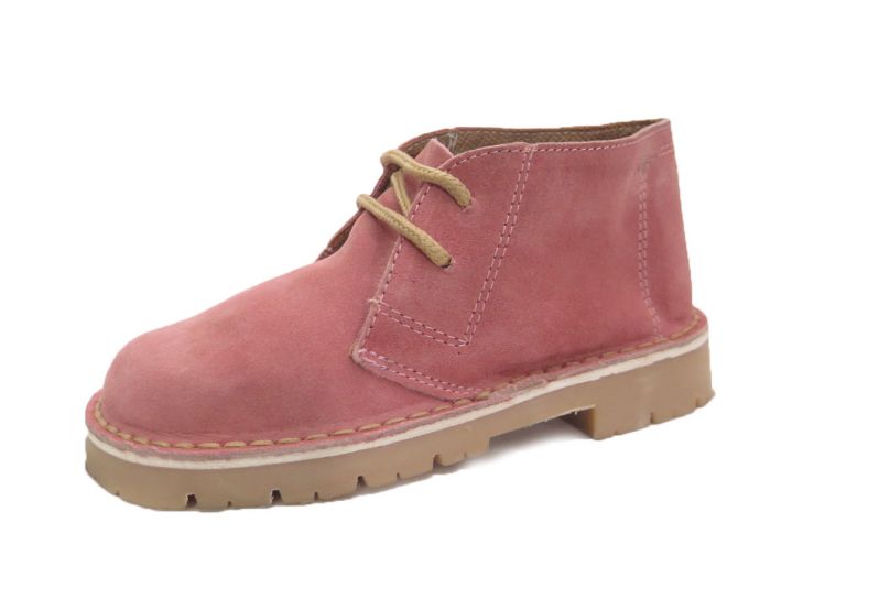 Tex Bota Gamuza Cordon Fray Mocho Suela de Zapato
