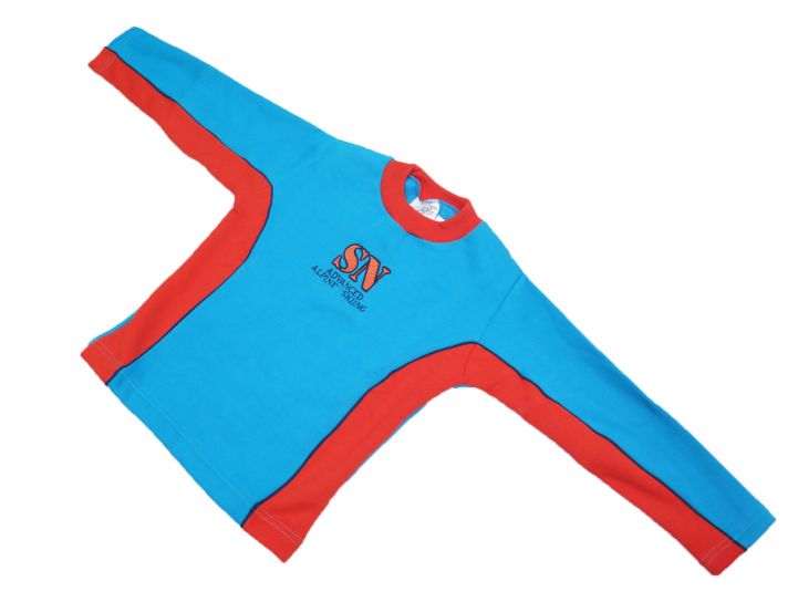 Buzo de Algodon Frizado Bordado "SN"