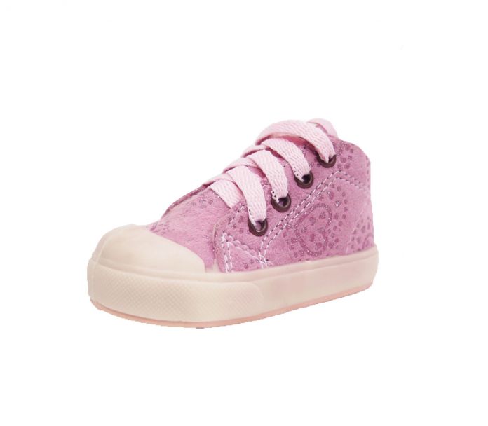 Bota de Gamuza Estampado con Brillo