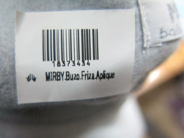 Buzo de Algodon Frizado Con Aplique de Marciano