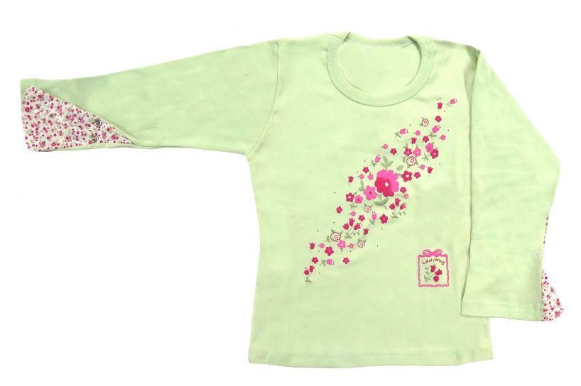 Pijama Remera Manga Larga y Pantalon De Viyela Estampado