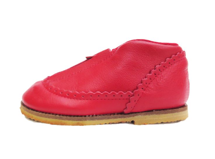 Botita Corta de Cuero Con Cierre