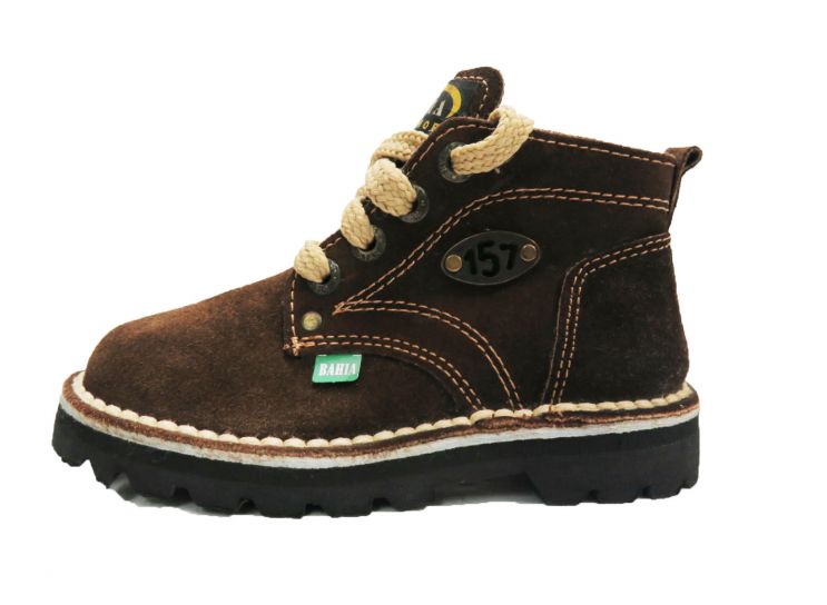 Borcego Bota Con Cordon de Gamuza Forrado Con Cordero