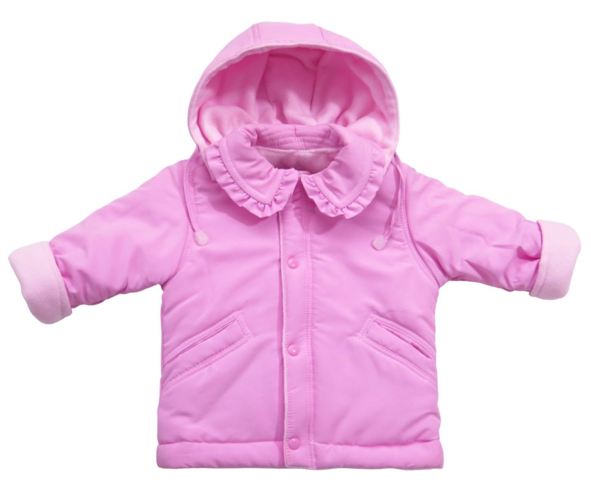 Campera de Microfibra Bordada con Aplique de Perrito en la Espalda