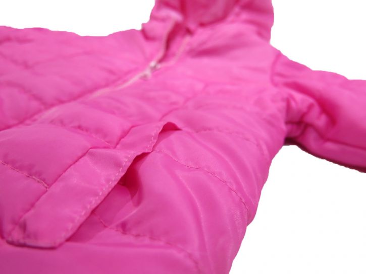 Campera Con Capucha De Nylon Forrada Con Polar