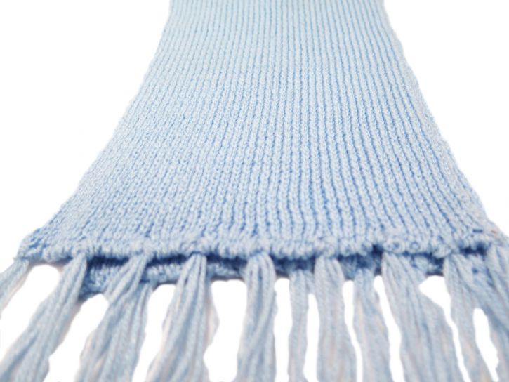 Bufanda Tejida con Flecos