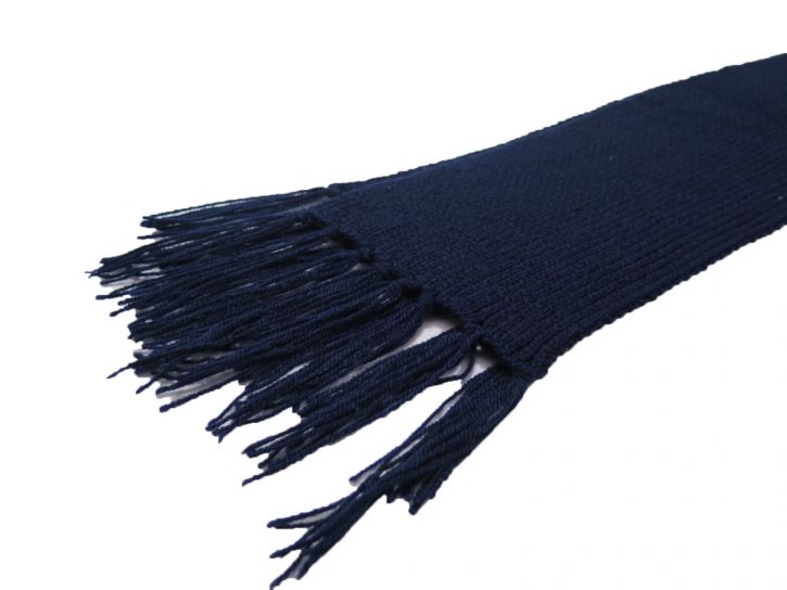 Bufanda Tejida con Flecos Lisa