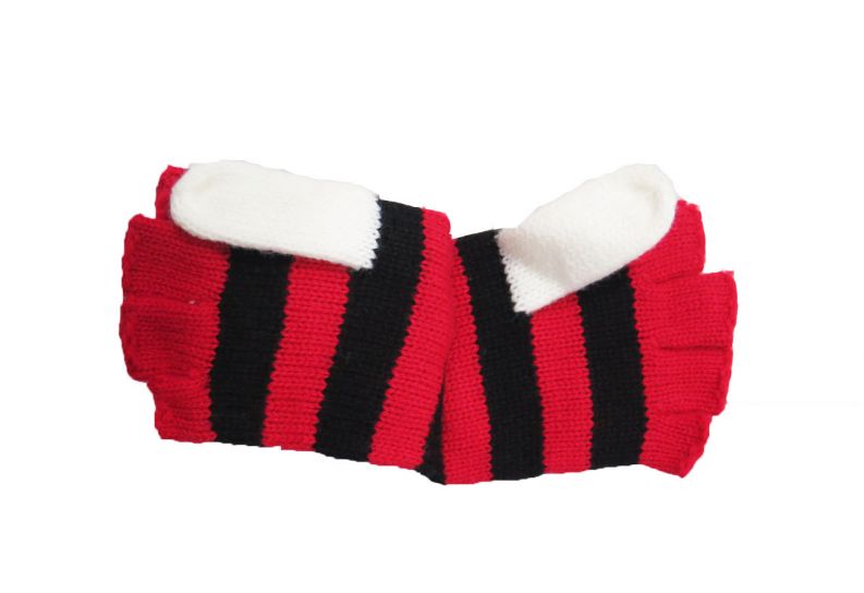 Guante Tejido Con Manopla Aplique Y Bordado  Jake y Los Piratas