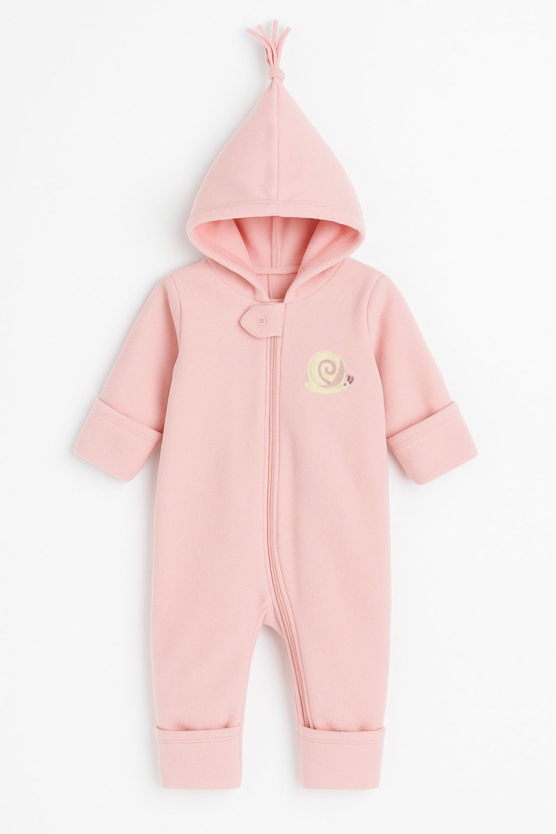 Enterito Polar Con Capucha y Pie Rebatible