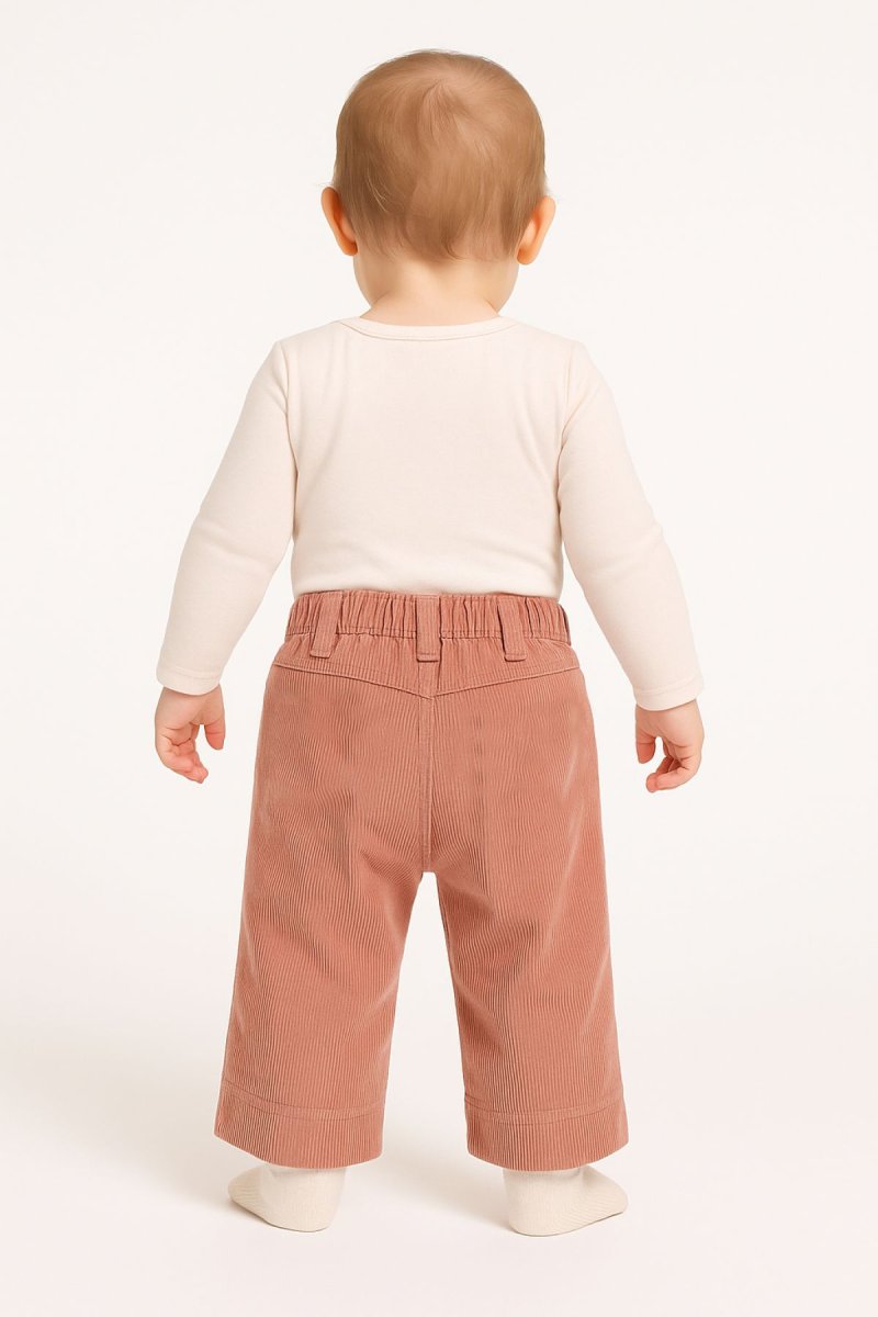 Pantalon de Corderoy con cintura elastizada Pañalero