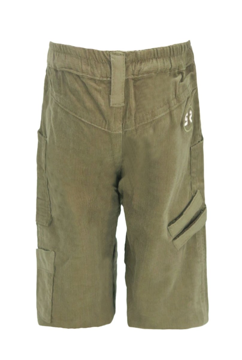 Pantalon de Corderoy con Cintura Elastizada  Pañalero