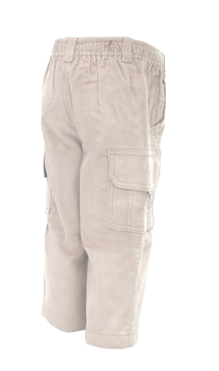 Pantalon de Corderoy con Bolsillos Tipo Cargo