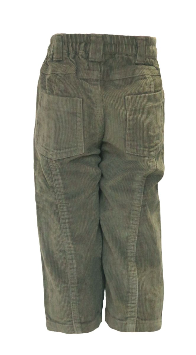 Pantalon de Corderoy Con cintura Elastizada
