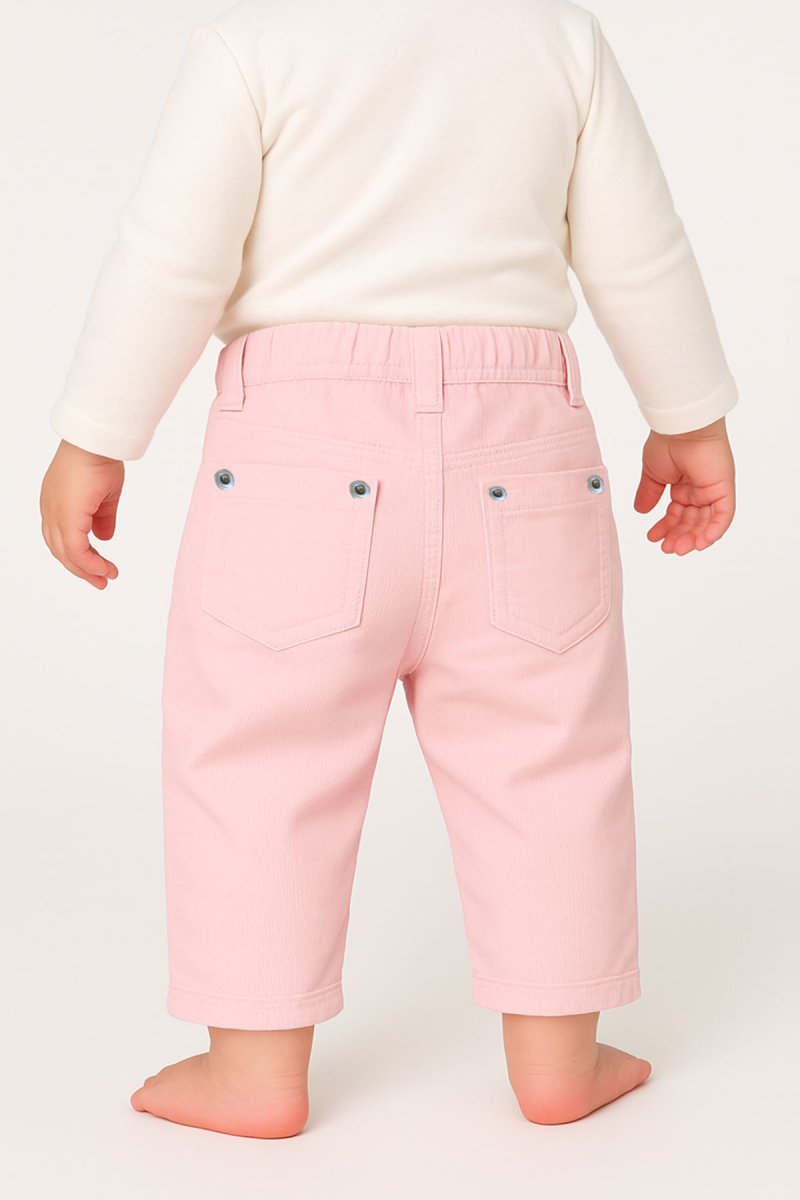 Pantalon de Corderoy con cintura elastizada Broches