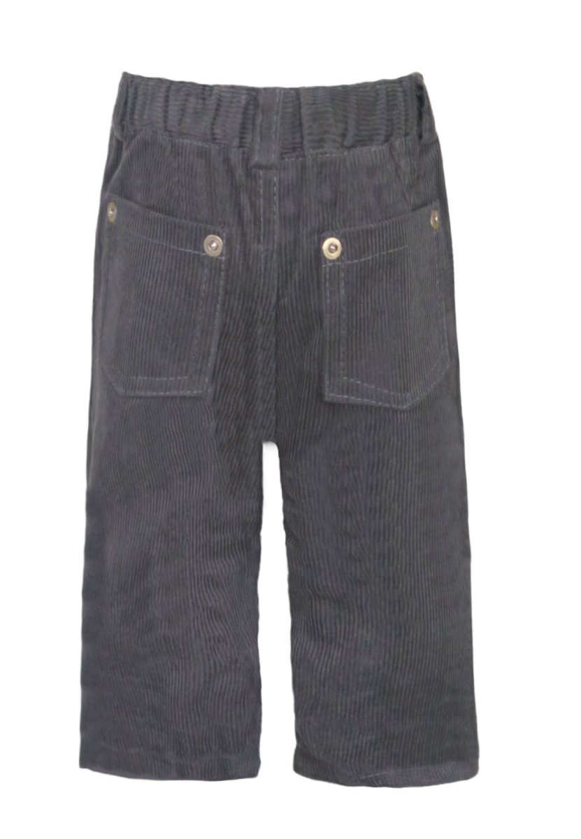 Pantalon de Corderoy con cintura elastizada Broches