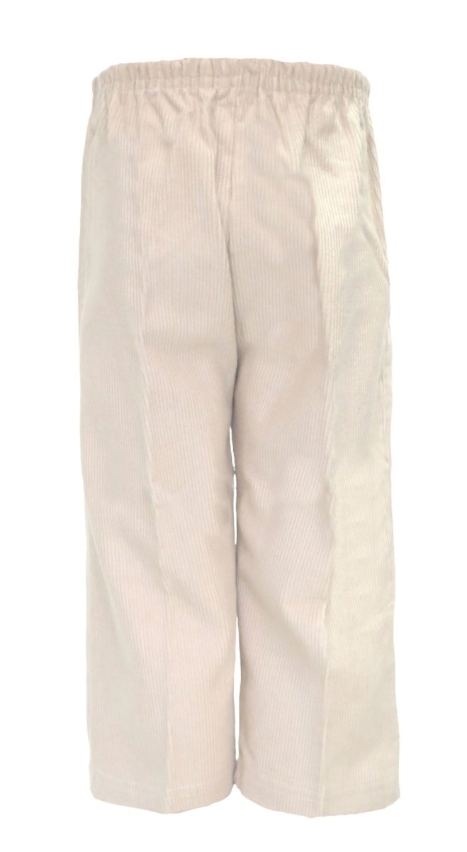 Pantalon de Corderoy con Cintura Elaztizada