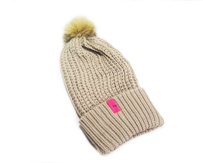 Gorro Tejido con Pompon