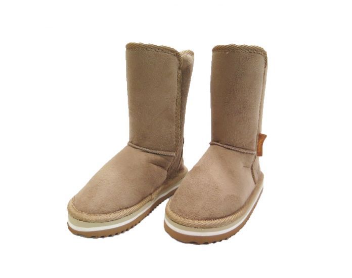 Bota tipo Barker Gamuza y Corderito - Pantubota