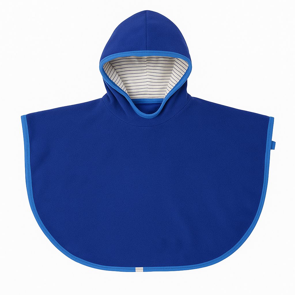 Poncho Polar con Capucha