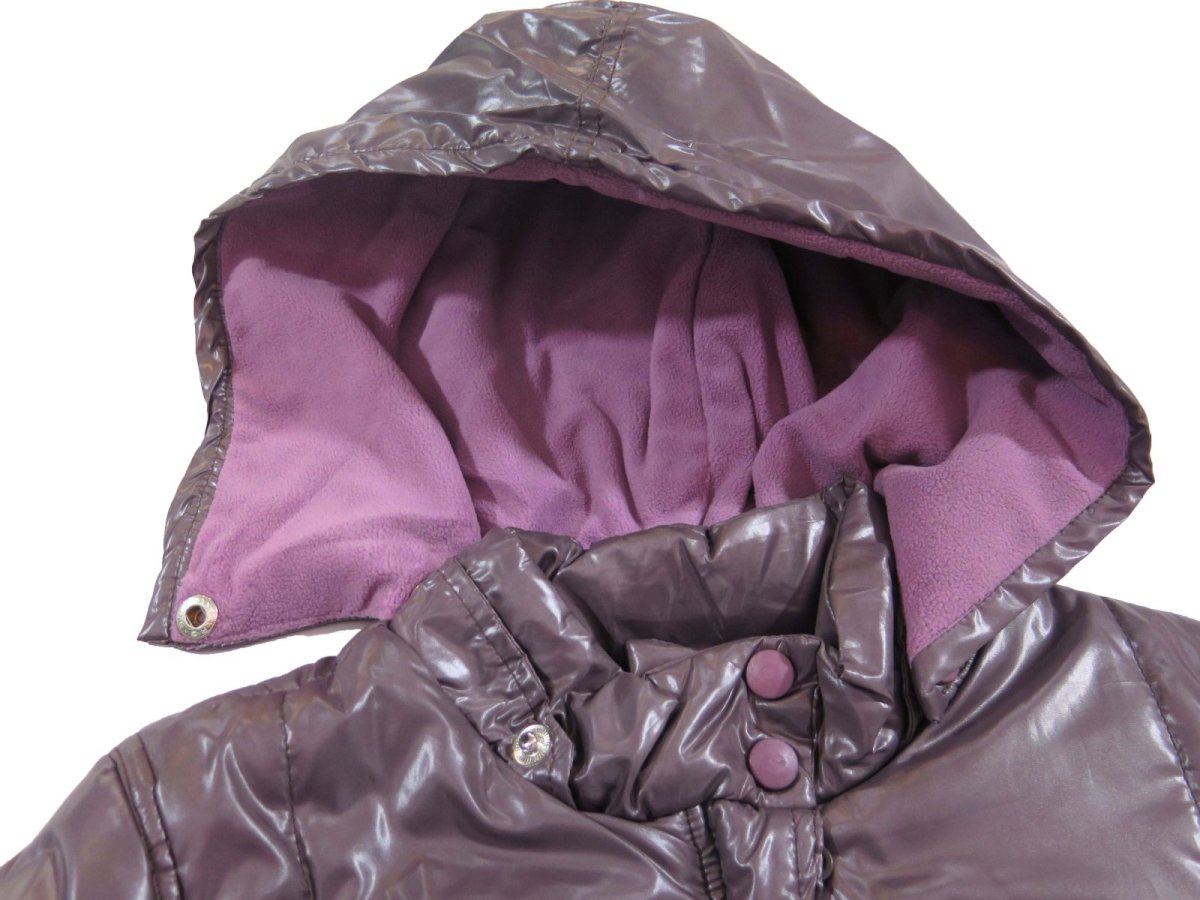 Tapado de Microfibra Forrado en Polar con Capucha Desmontable