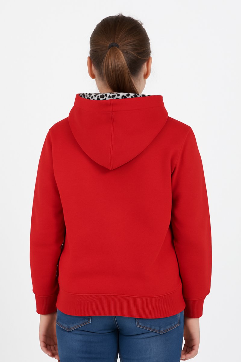 Buzo Frizado Bordado 47 st con Capucha Forrada