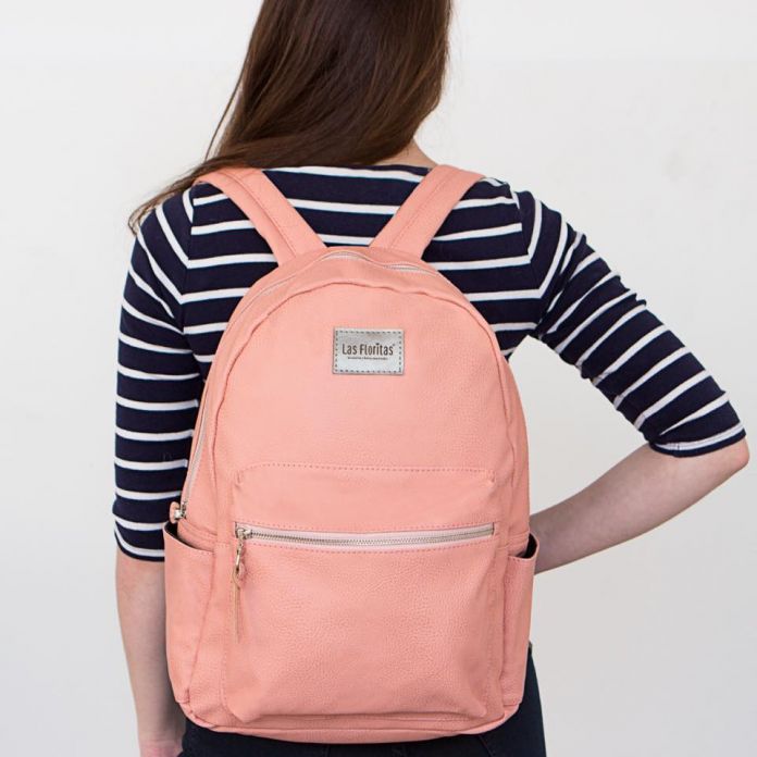 Mochila Maternal Eco Cuero FLORA