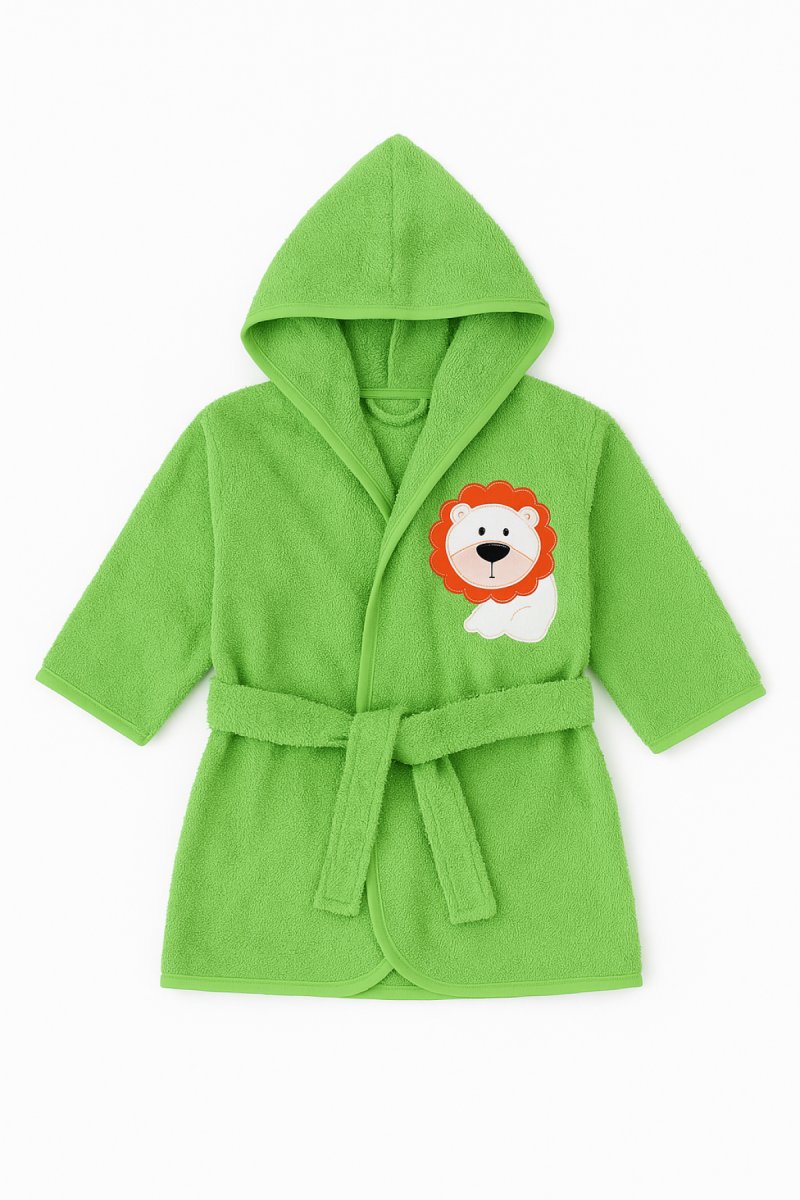 Salida de Baño Bata de Toalla con Capucha Lisa