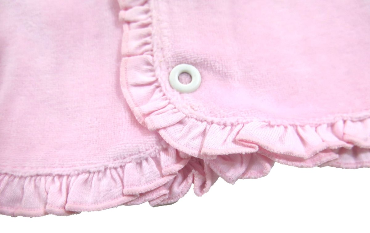 Saquito de Plush con Volados