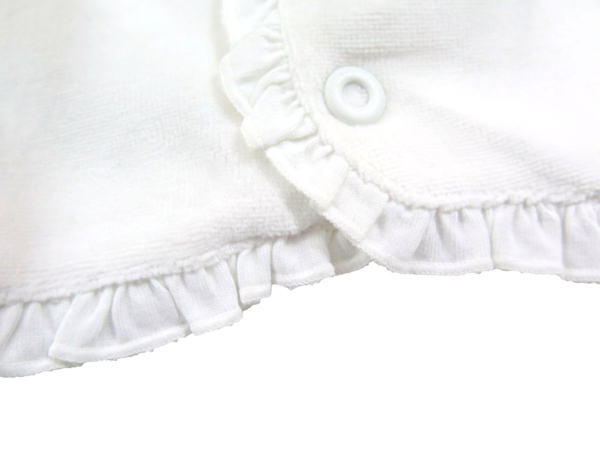 Saquito de Plush con Volados