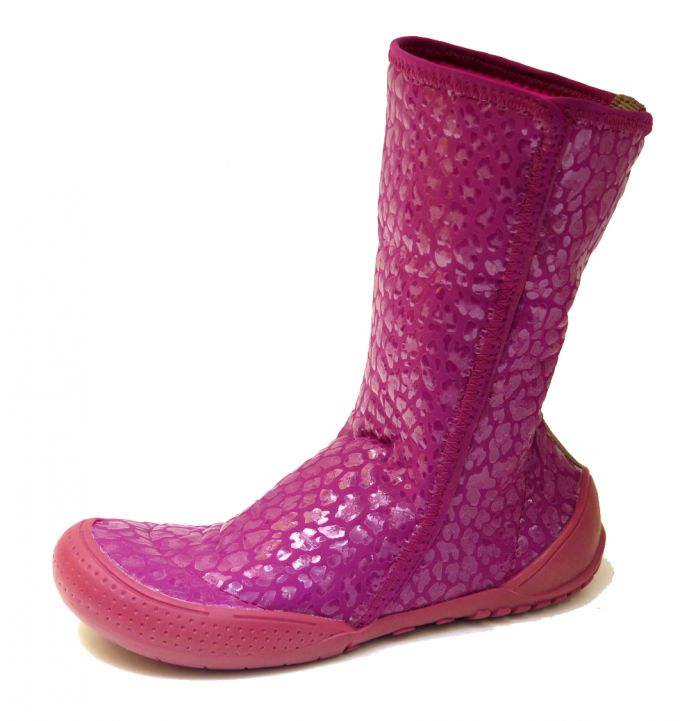 Bota Lycra Neoprene Aplique Simil Reptil