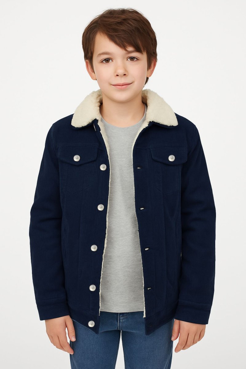 Campera de Corderoy con Cordero Interno