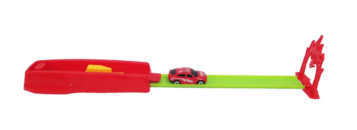 Pista Corta Con un Auto