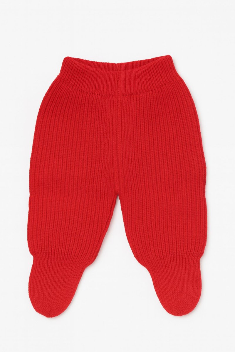 Medio Osito Tejido Punto Ingles Con Pie