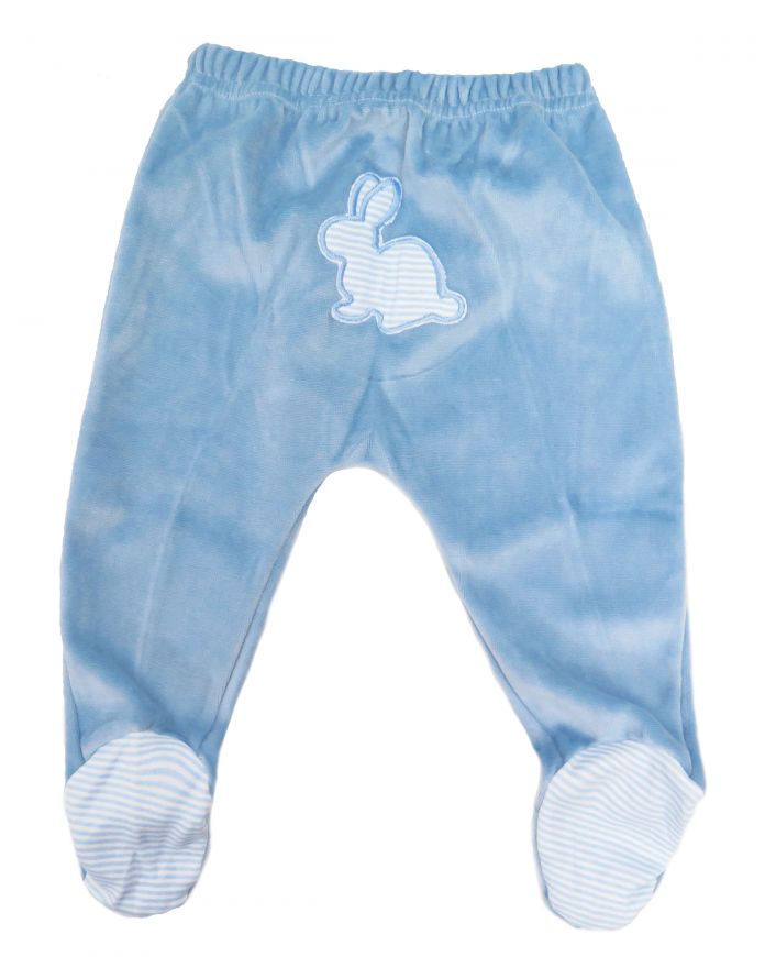 Medio Osito Plush con Pie con Bordado en la Cola