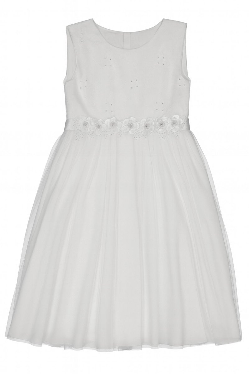 Vestido de Cortejo sin Manga con Strass