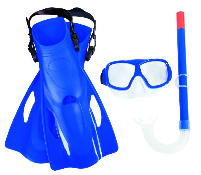 Kit de Buceo - Máscara - Snorkel y Pata de Rana