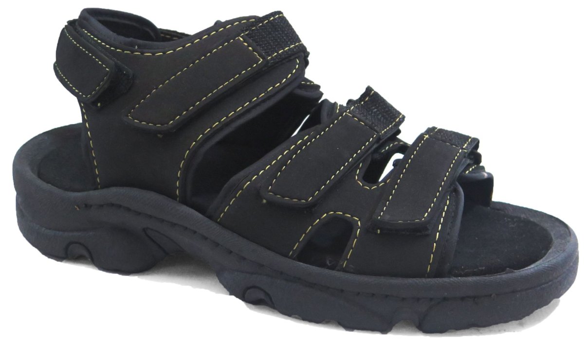 Sandalia de Goma 4 Velcros