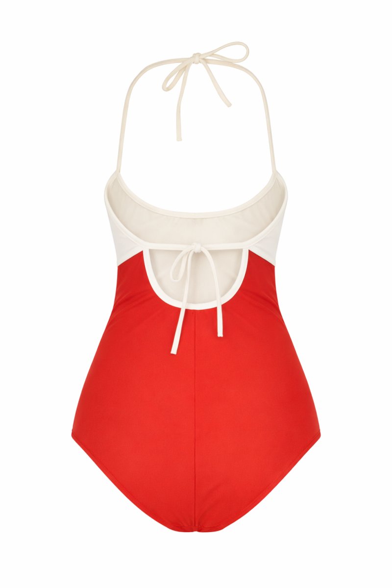 Malla Entera Estampado Velero