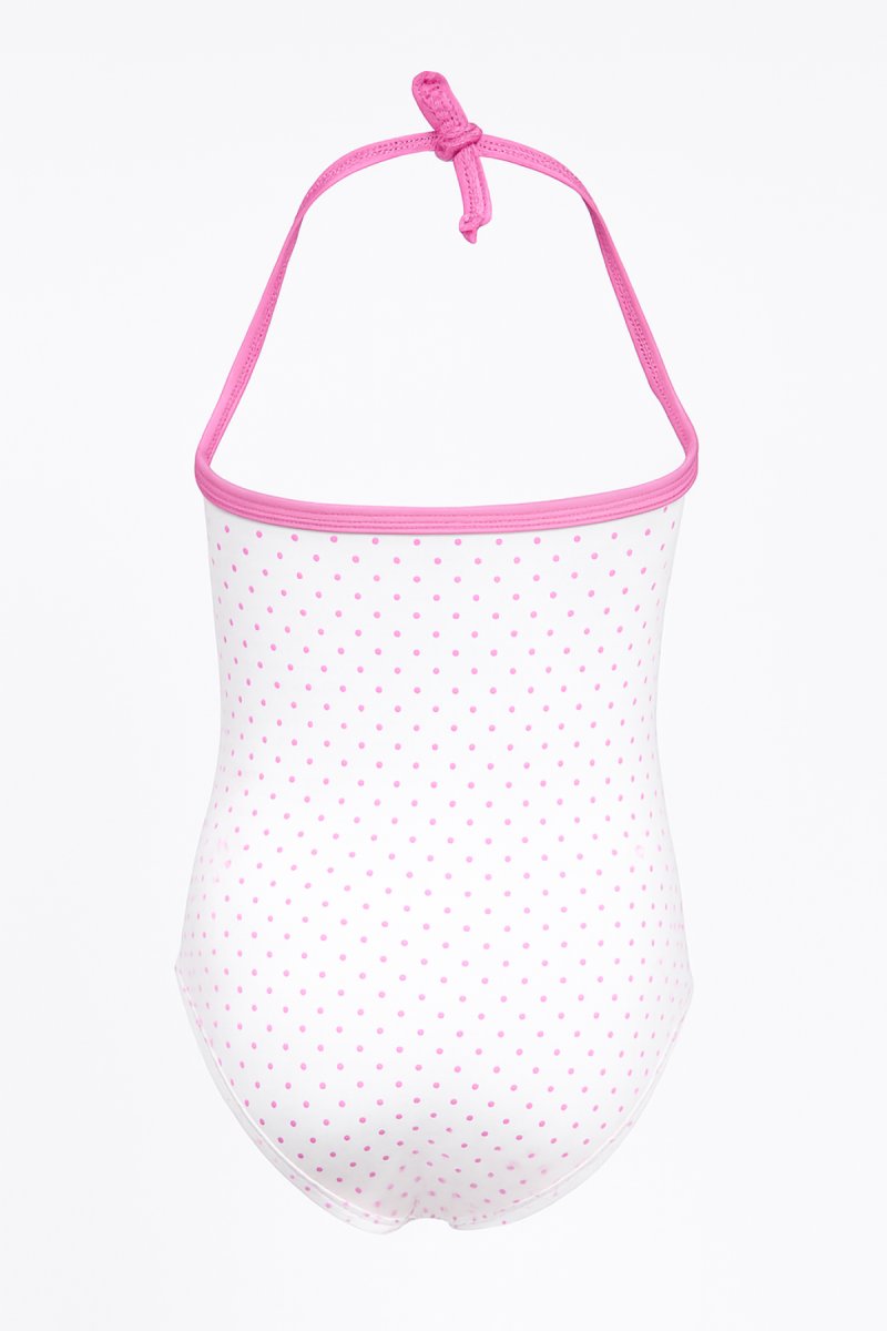 Malla Entera Estampado Lunares