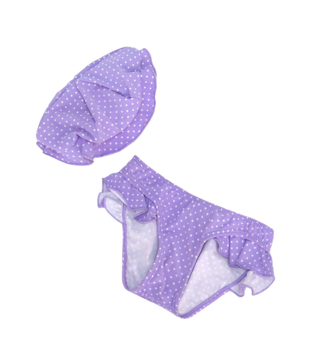 Malla Bombacha con Gorro Estampado Lunares