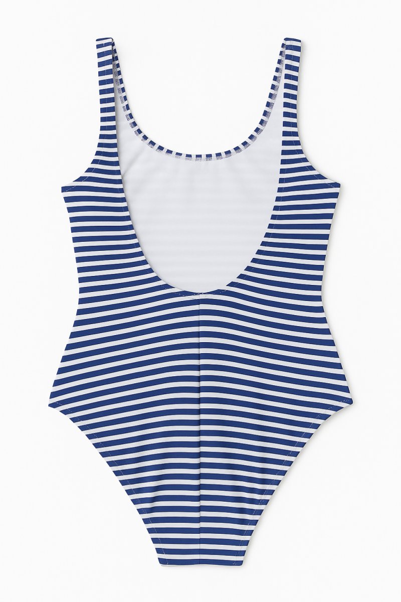 Malla Entera Estampado Rayas