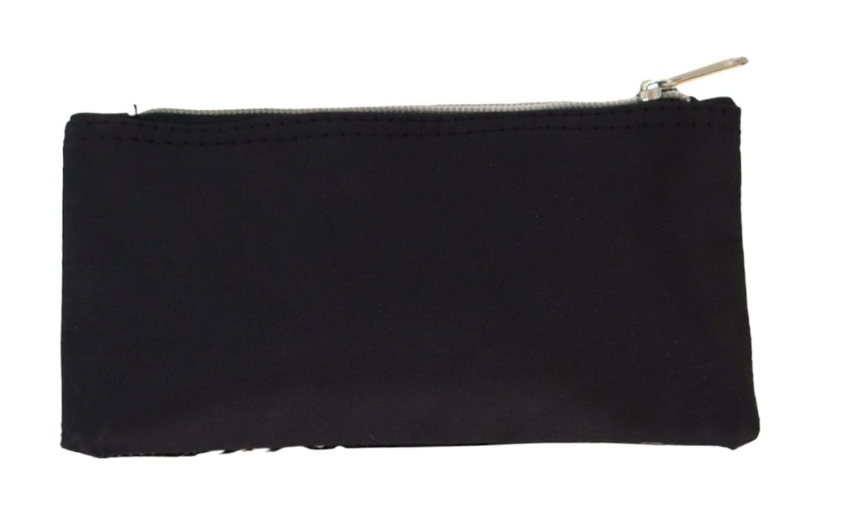 Cartuchera con un cierre estampado de cras