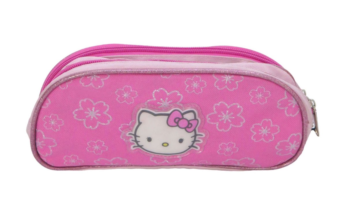 Cartuchera Hello Kitty - 2 Cierre - Kitty en Relieve